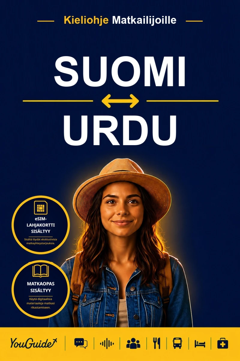 Portada: The Language Guide for Travelers - Finnish to Urdu