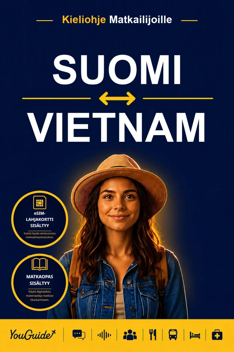 Portada: The Language Guide for Travelers - Finnish to Vietnamese