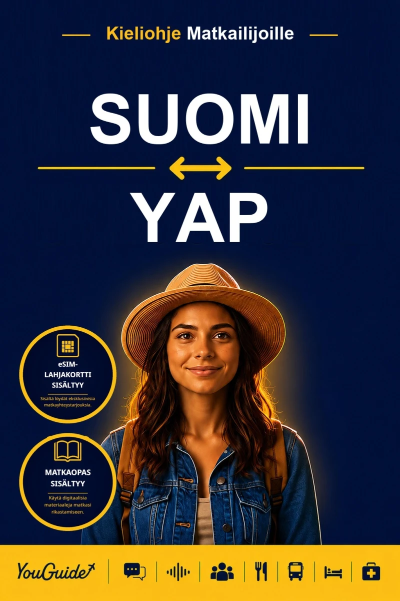 Portada: The Language Guide for Travelers - Finnish to Yapese