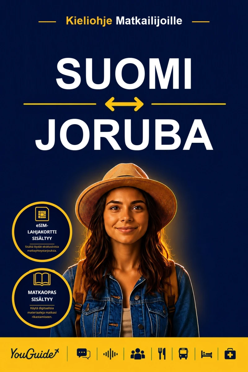 Portada: The Language Guide for Travelers - Finnish to Yoruba