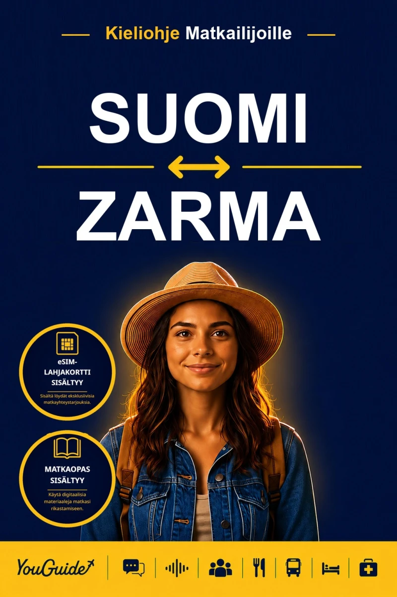 Portada: The Language Guide for Travelers - Finnish to Zarma
