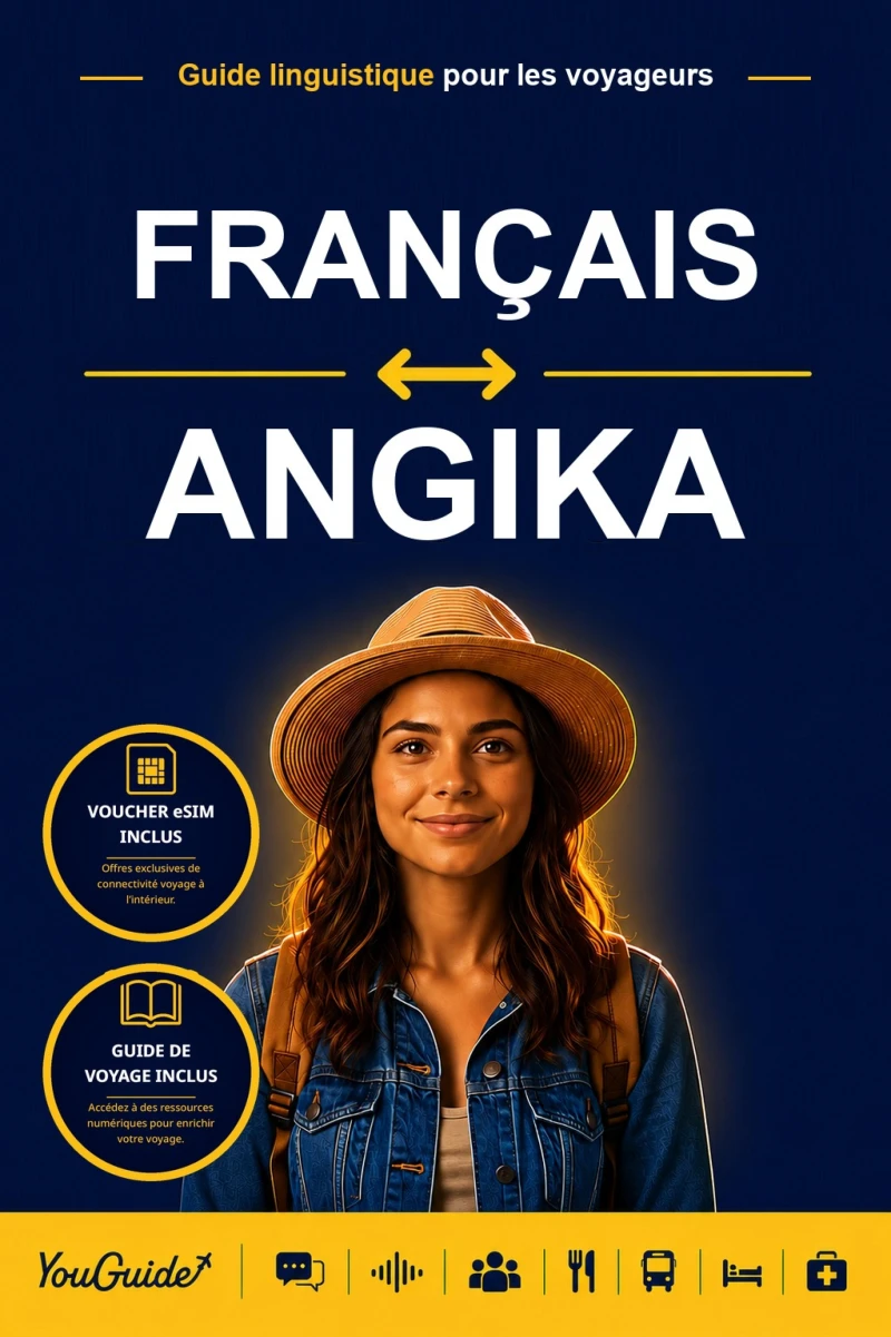 Portada: The Language Guide for Travelers - French to Angika