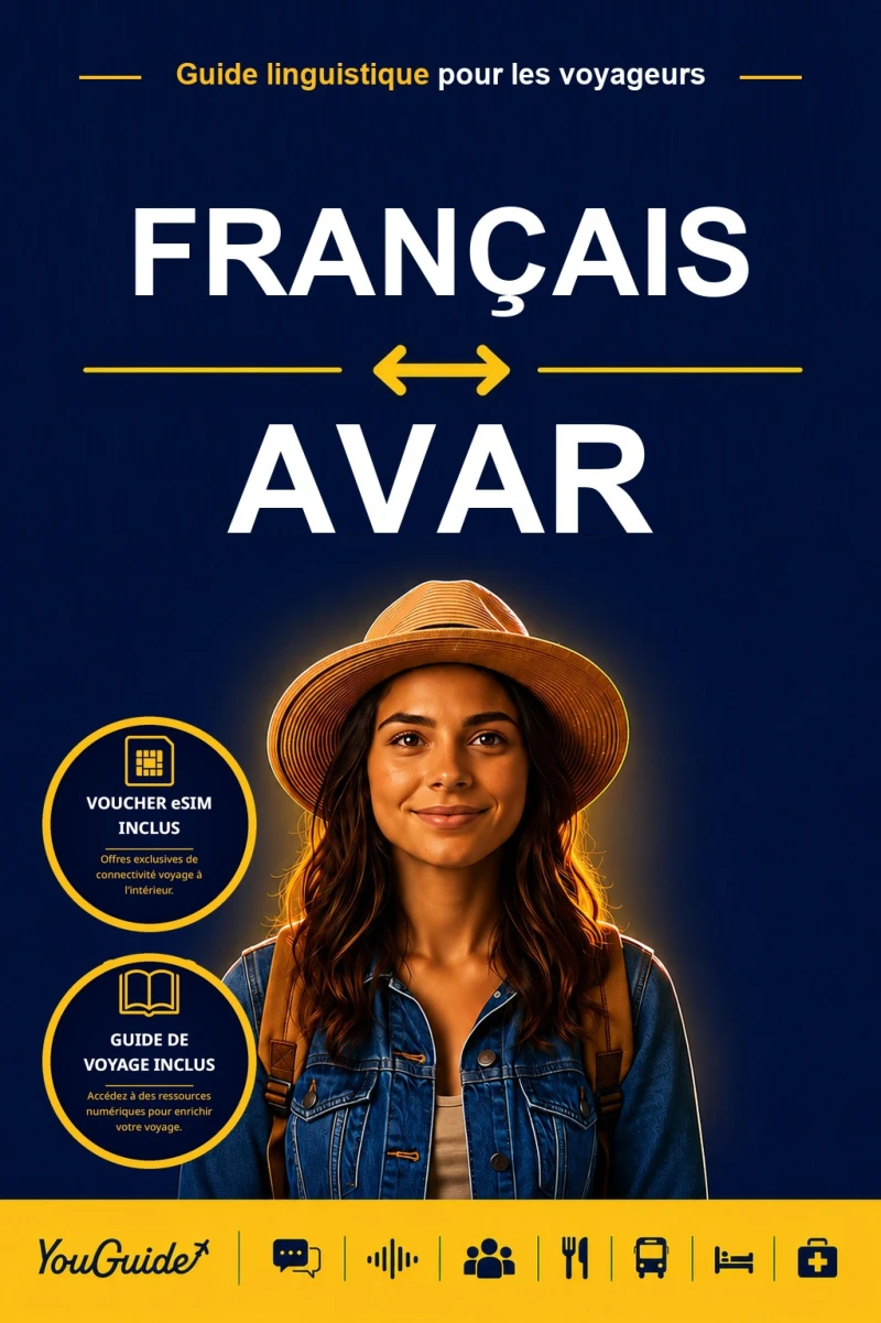 Portada: The Language Guide for Travelers - French to Avar