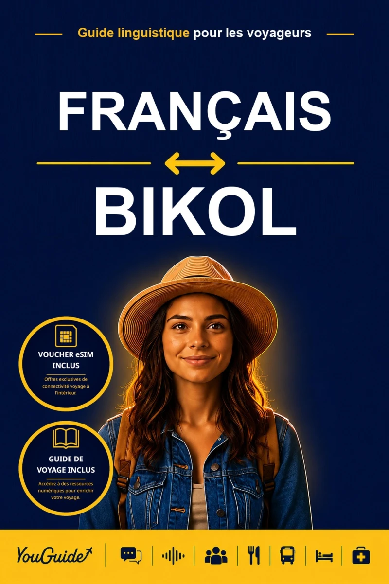 Portada: The Language Guide for Travelers - French to Bikol