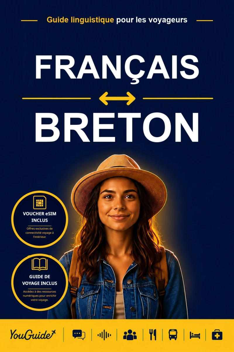 Portada: The Language Guide for Travelers - French to Breton