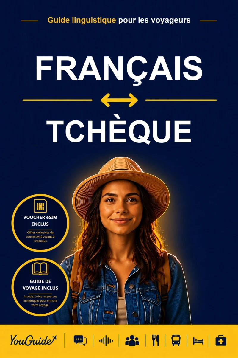 Portada: The Language Guide for Travelers - French to Czech