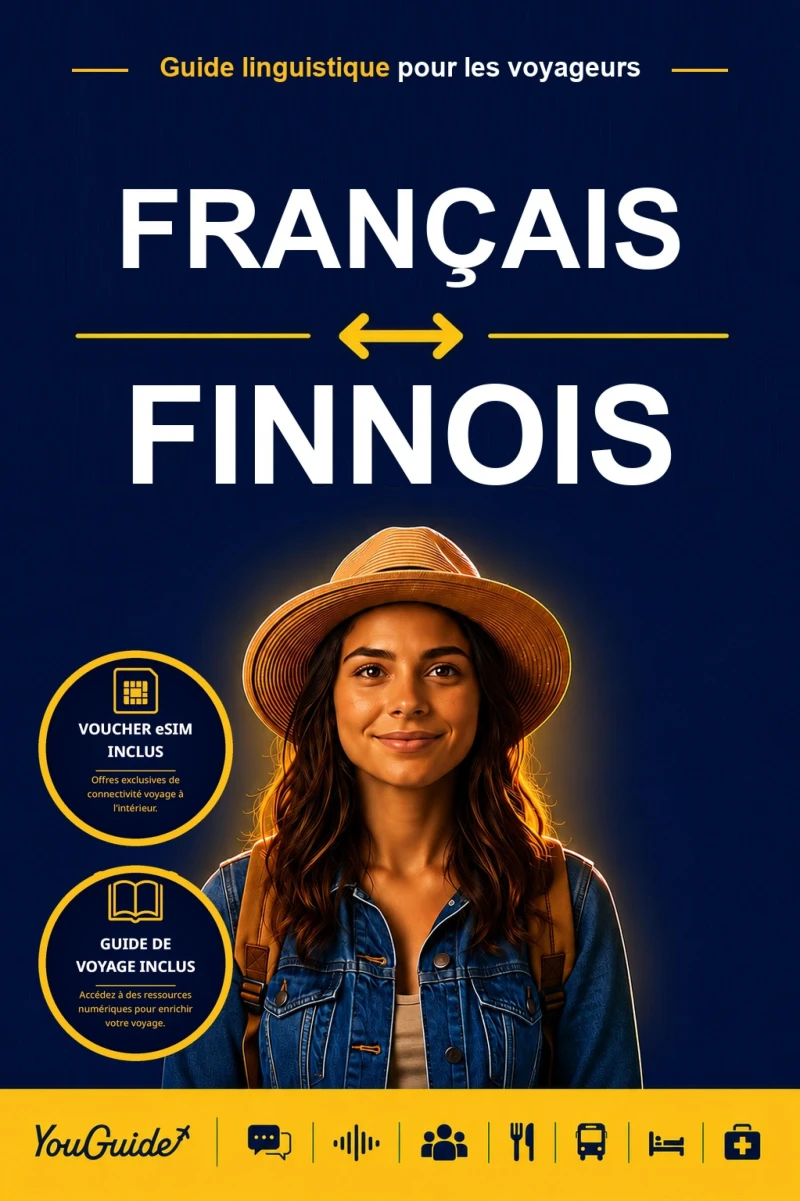 Portada: The Language Guide for Travelers - French to Finnish