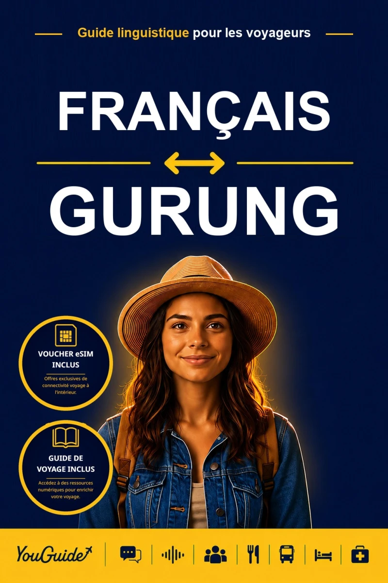 Portada: The Language Guide for Travelers - French to Gurung