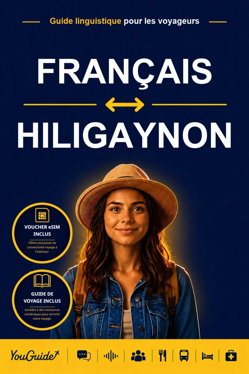 Portada: The Language Guide for Travelers - French to Hiligaynon