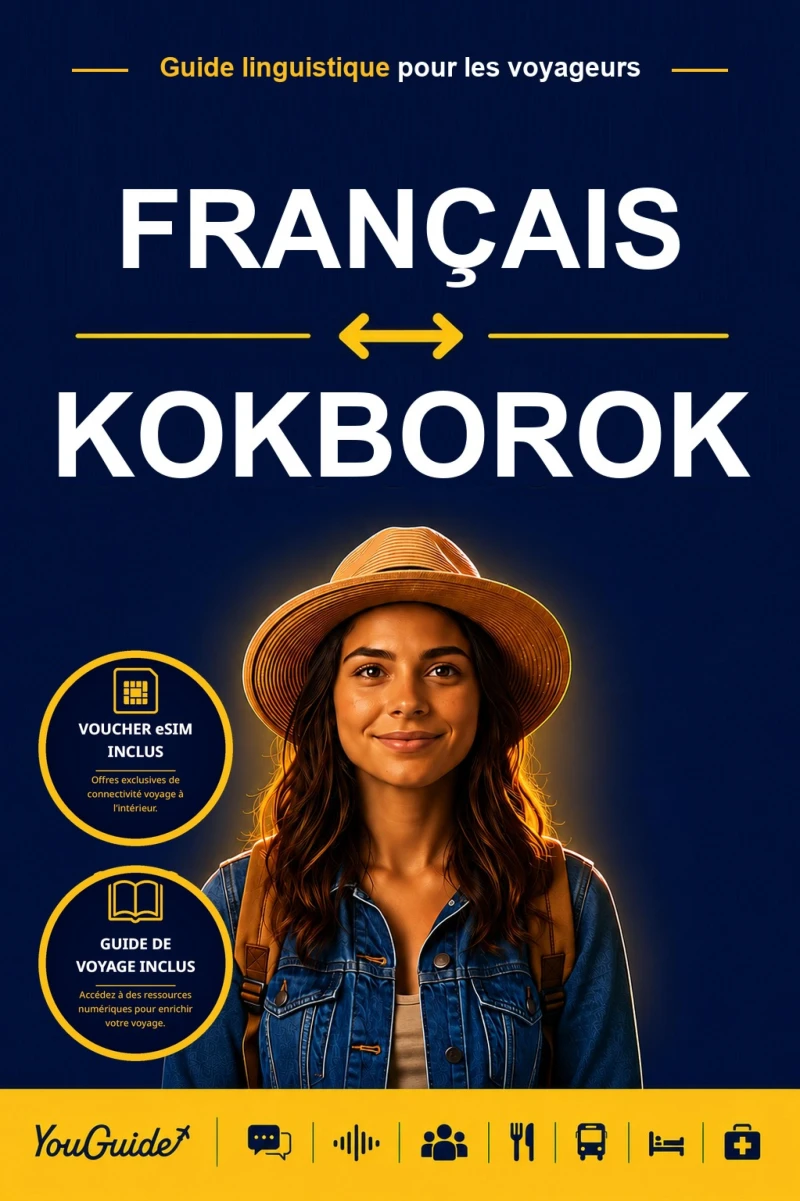 Portada: The Language Guide for Travelers - French to Kokborok