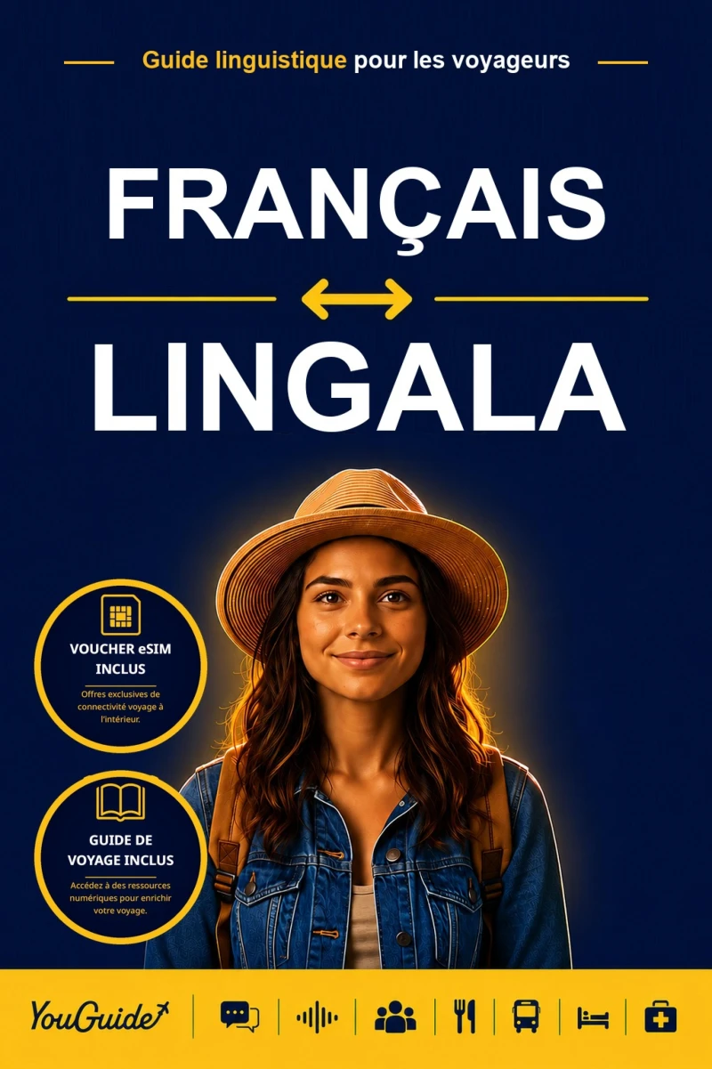 Portada: The Language Guide for Travelers - French to Lingala