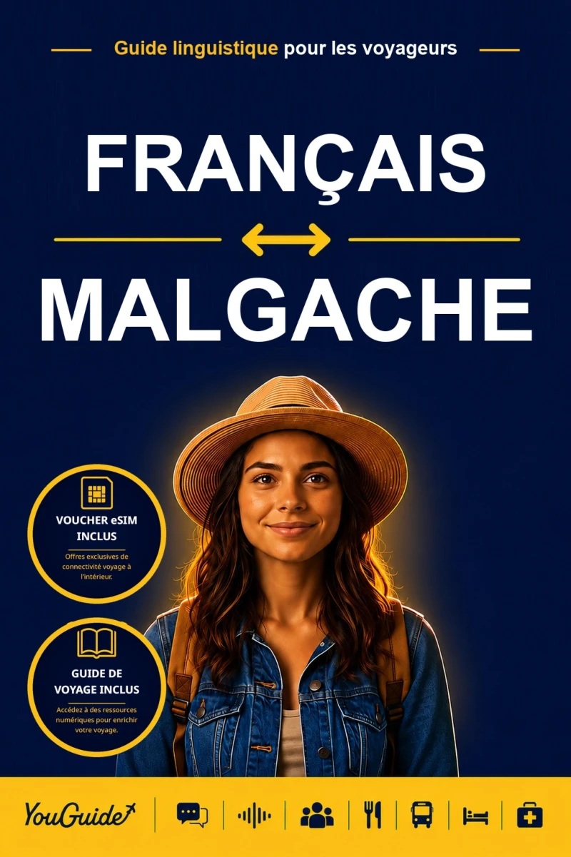 Portada: The Language Guide for Travelers - French to Malagasy
