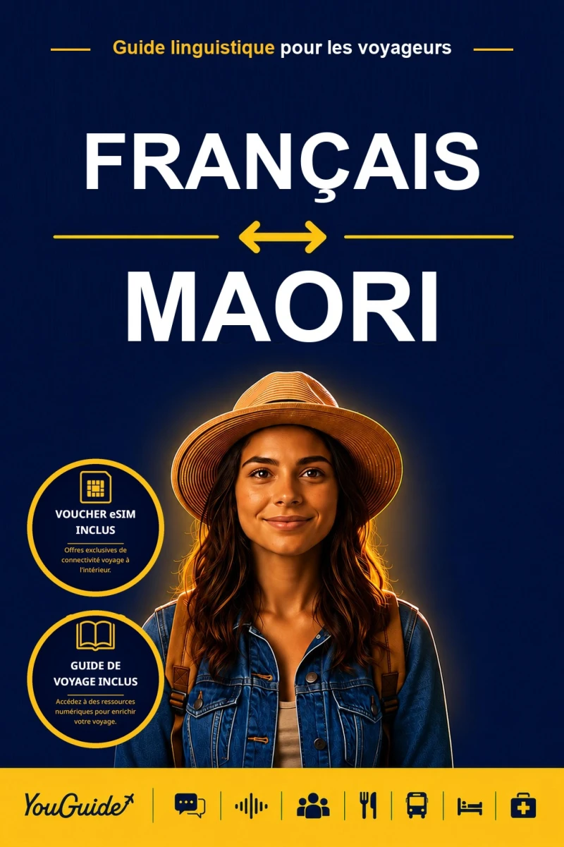 Portada: The Language Guide for Travelers - French to Maori