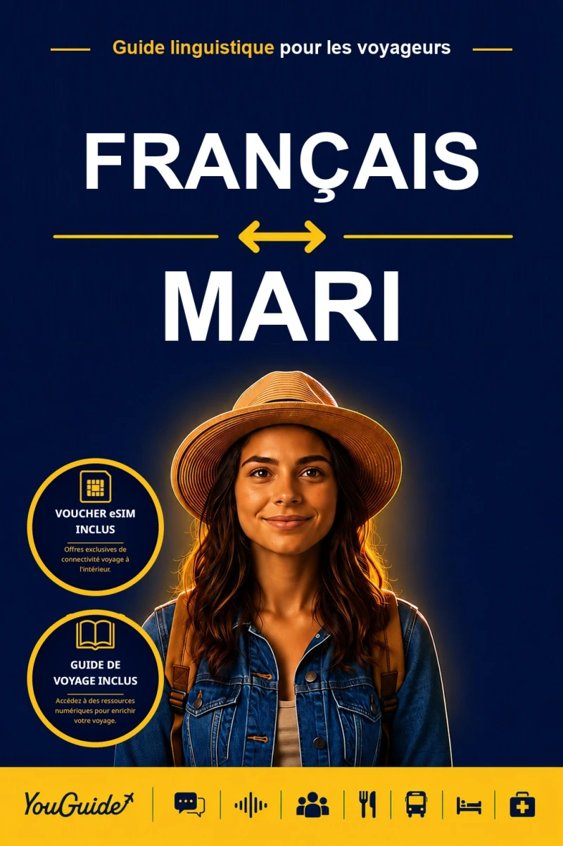 Portada: The Language Guide for Travelers - French to Mari