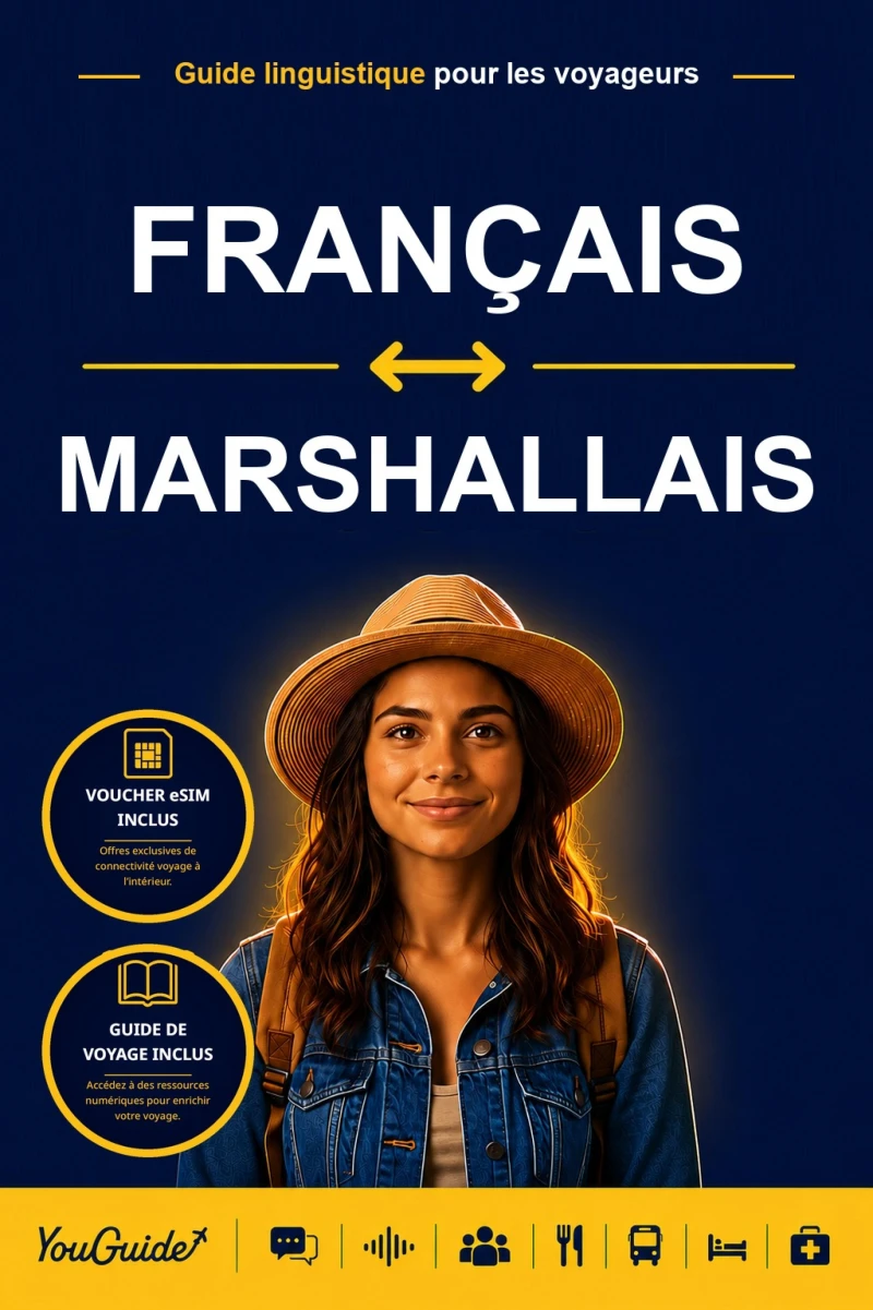 Portada: The Language Guide for Travelers - French to Marshallese