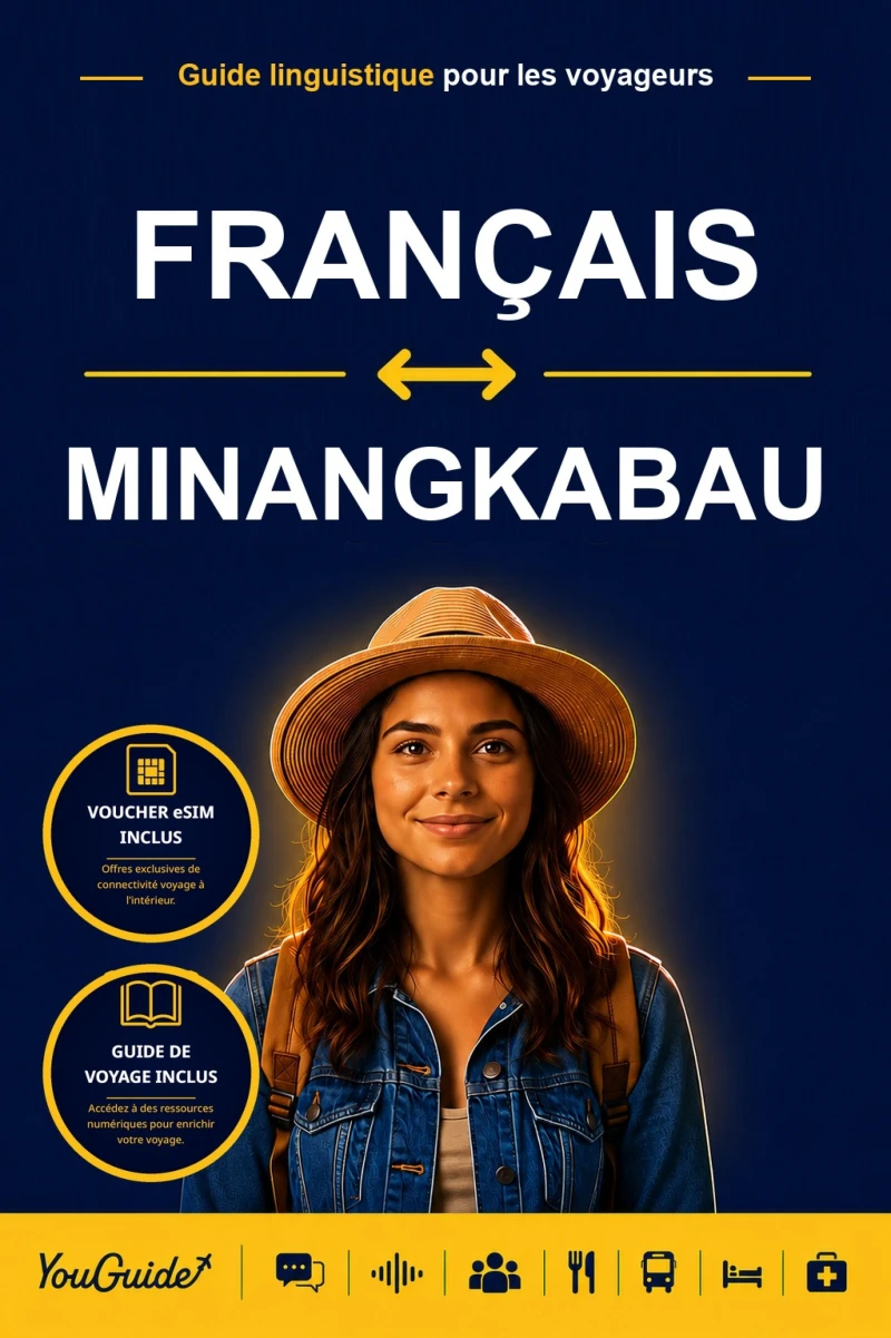 Portada: The Language Guide for Travelers - French to Minangkabau