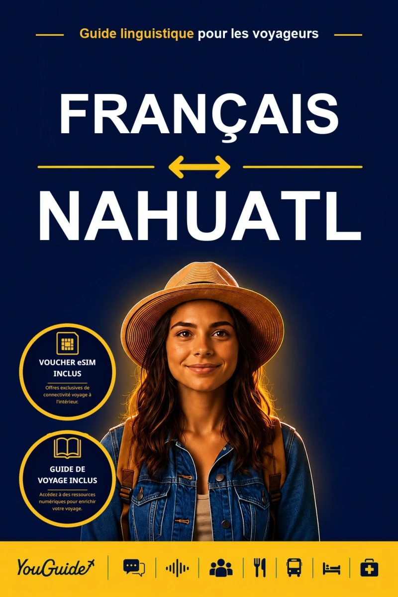 Portada: The Language Guide for Travelers - French to Nahuatl