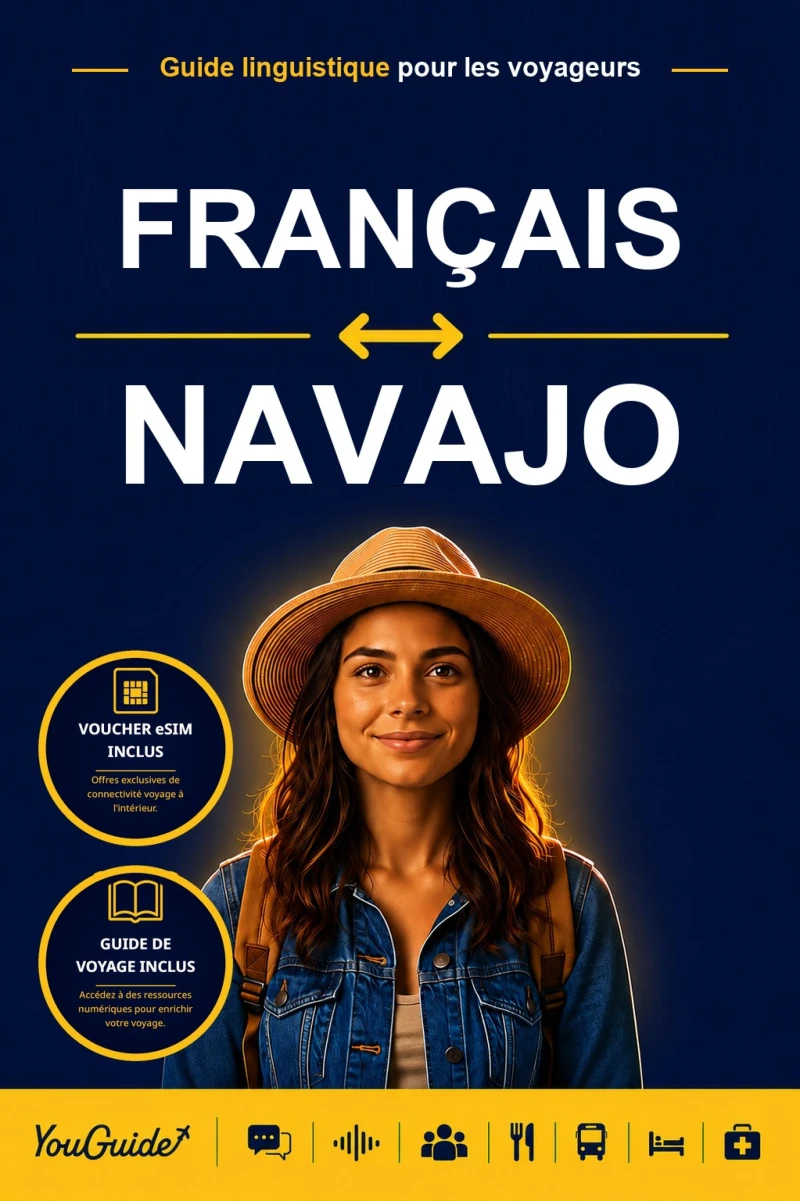 Portada: The Language Guide for Travelers - French to Navajo