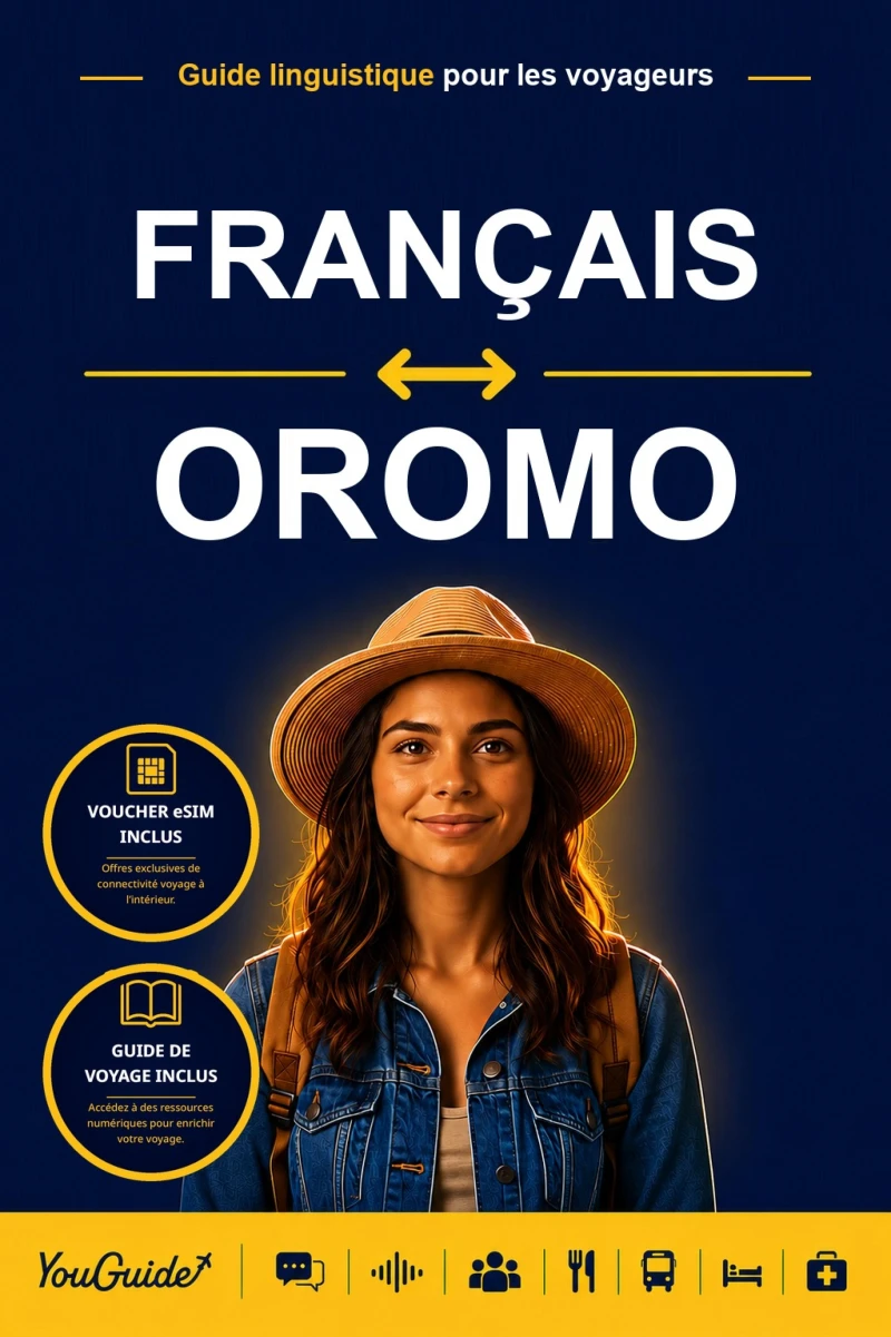 Portada: The Language Guide for Travelers - French to Oromo