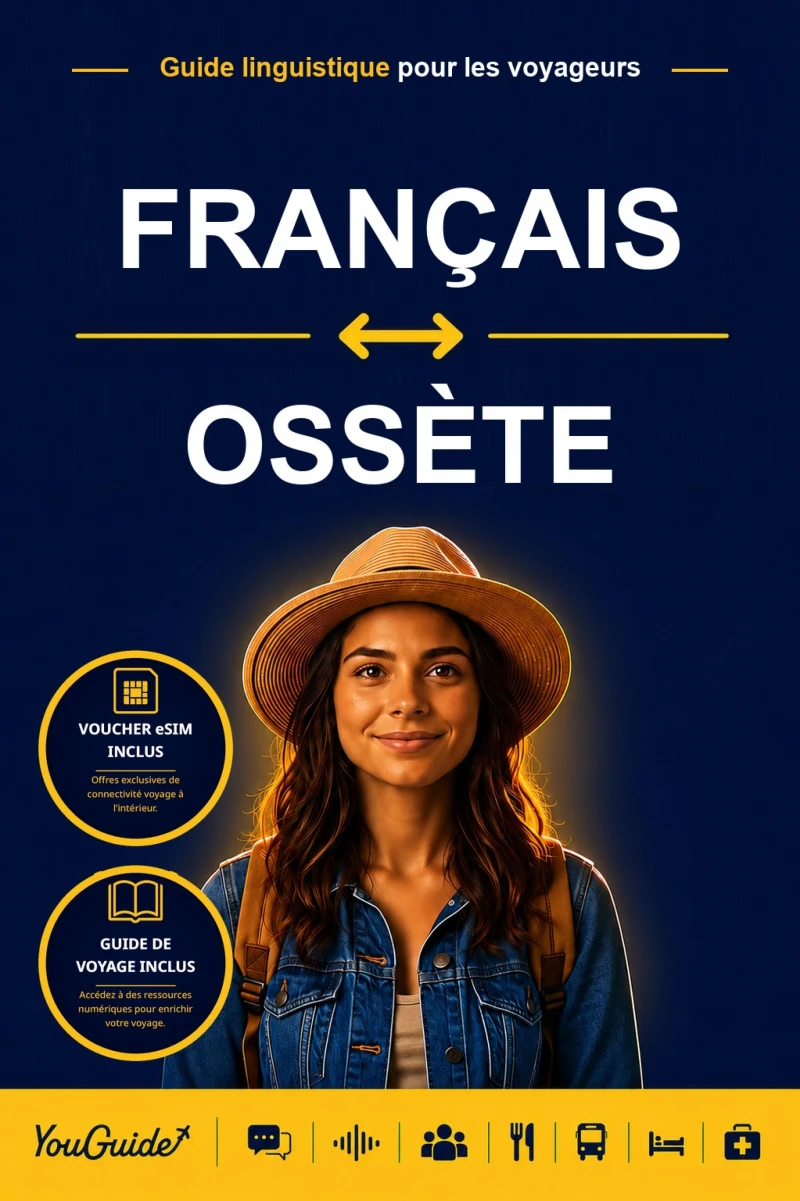 Portada: The Language Guide for Travelers - French to Ossetian
