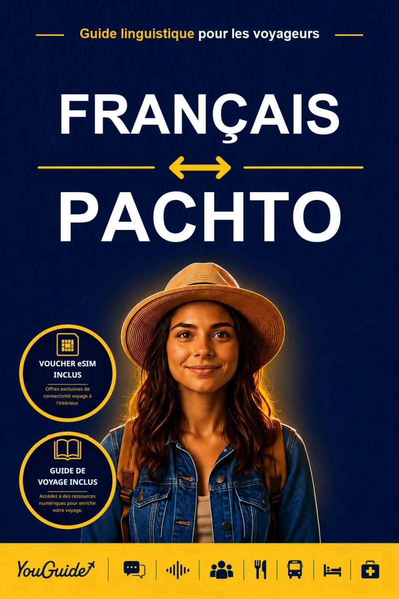 Portada: The Language Guide for Travelers - French to Pashto