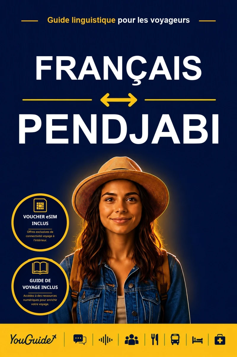 Portada: The Language Guide for Travelers - French to Punjabi