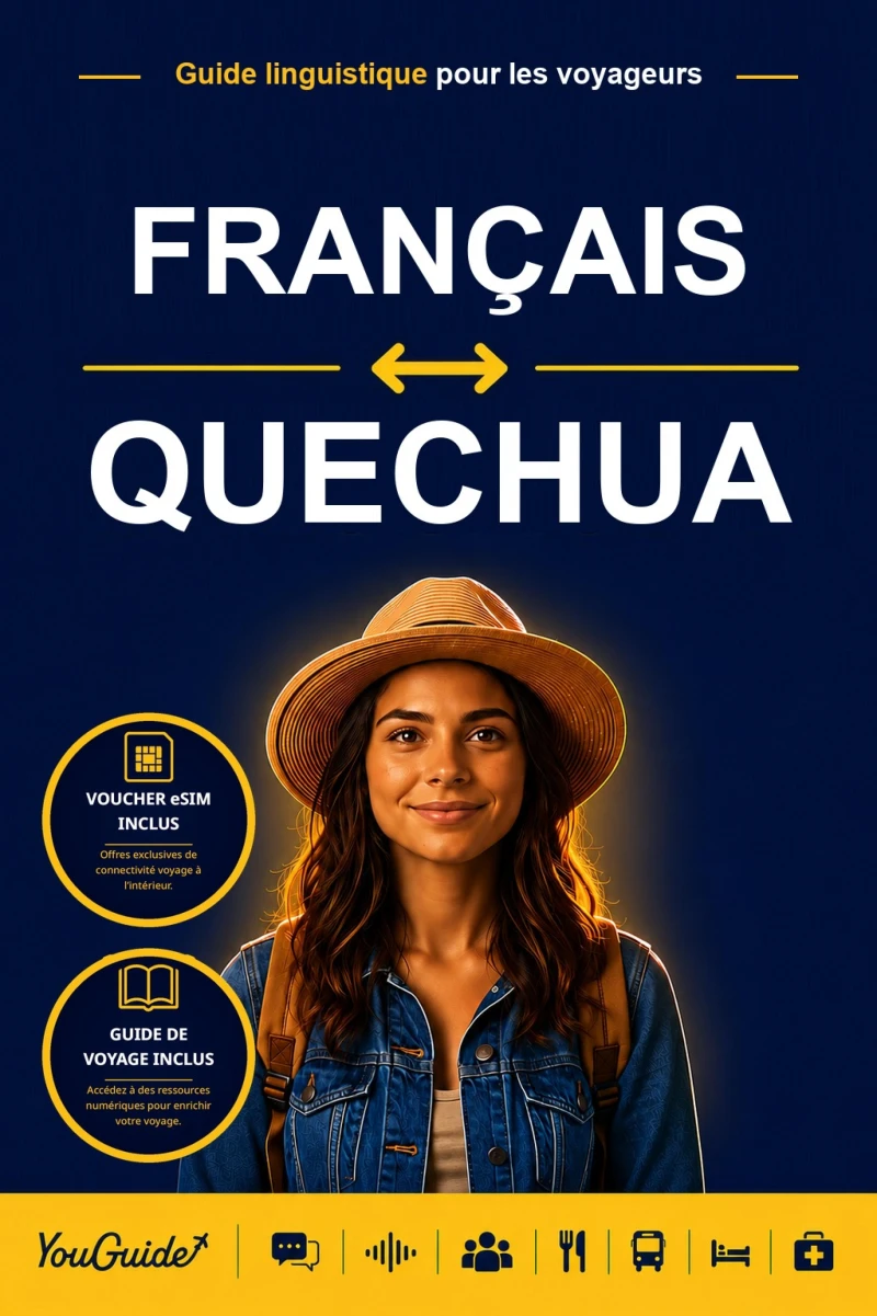 Portada: The Language Guide for Travelers - French to Quechua
