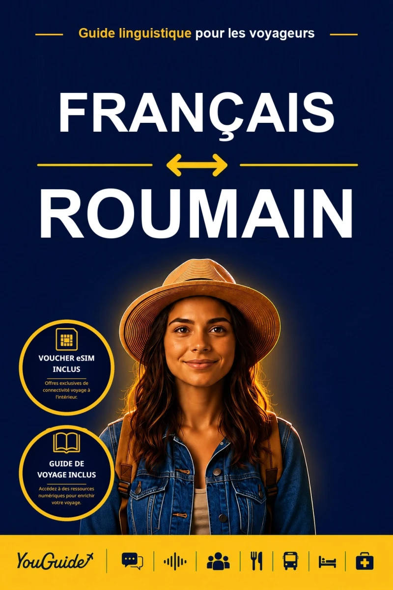 Portada: The Language Guide for Travelers - French to Romanian