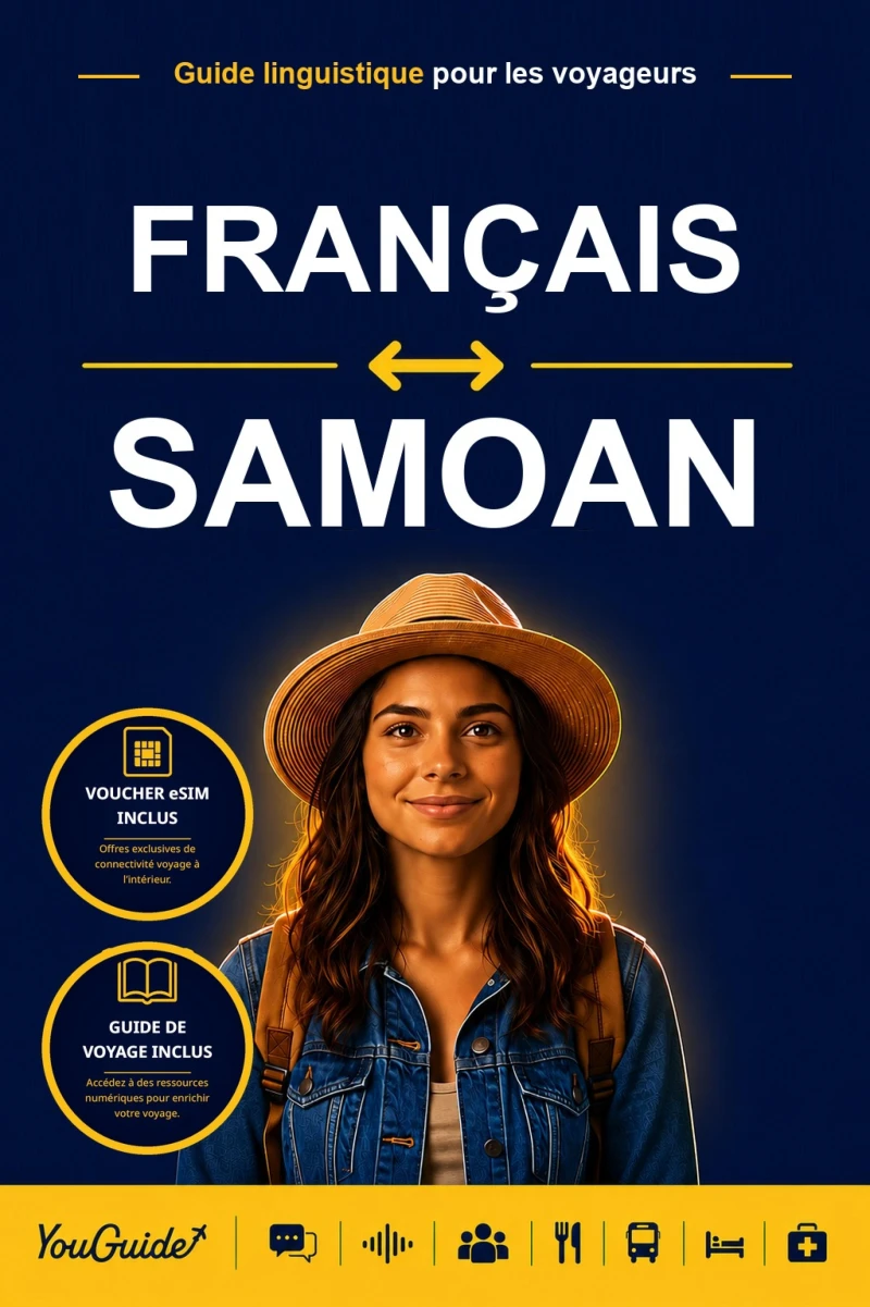 Portada: The Language Guide for Travelers - French to Samoan