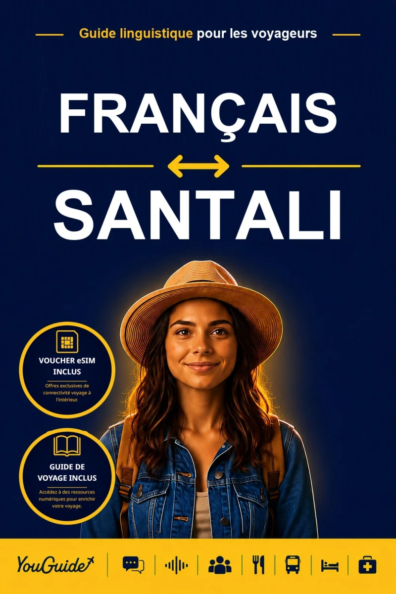 Portada: The Language Guide for Travelers - French to Santali