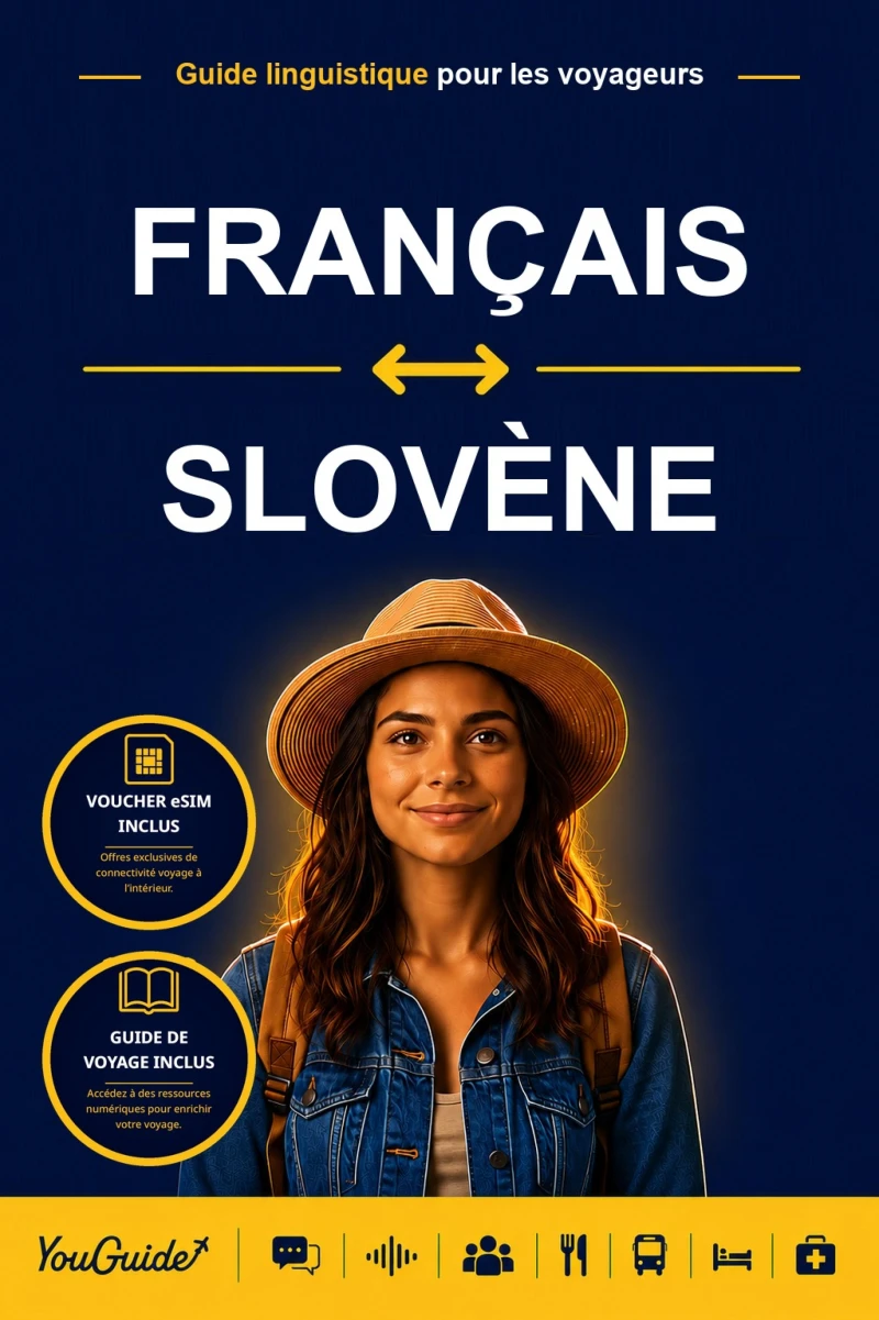 Portada: The Language Guide for Travelers - French to Slovenian