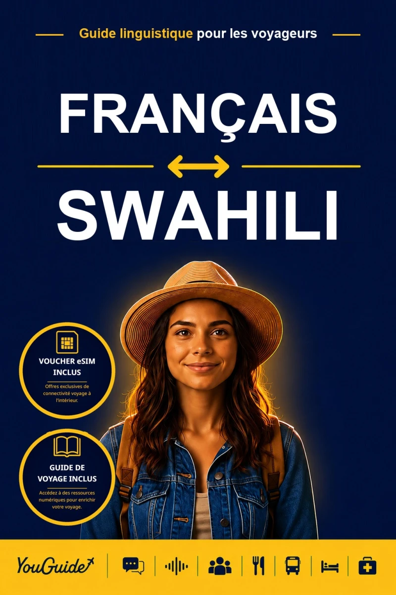 Portada: The Language Guide for Travelers - French to Swahili