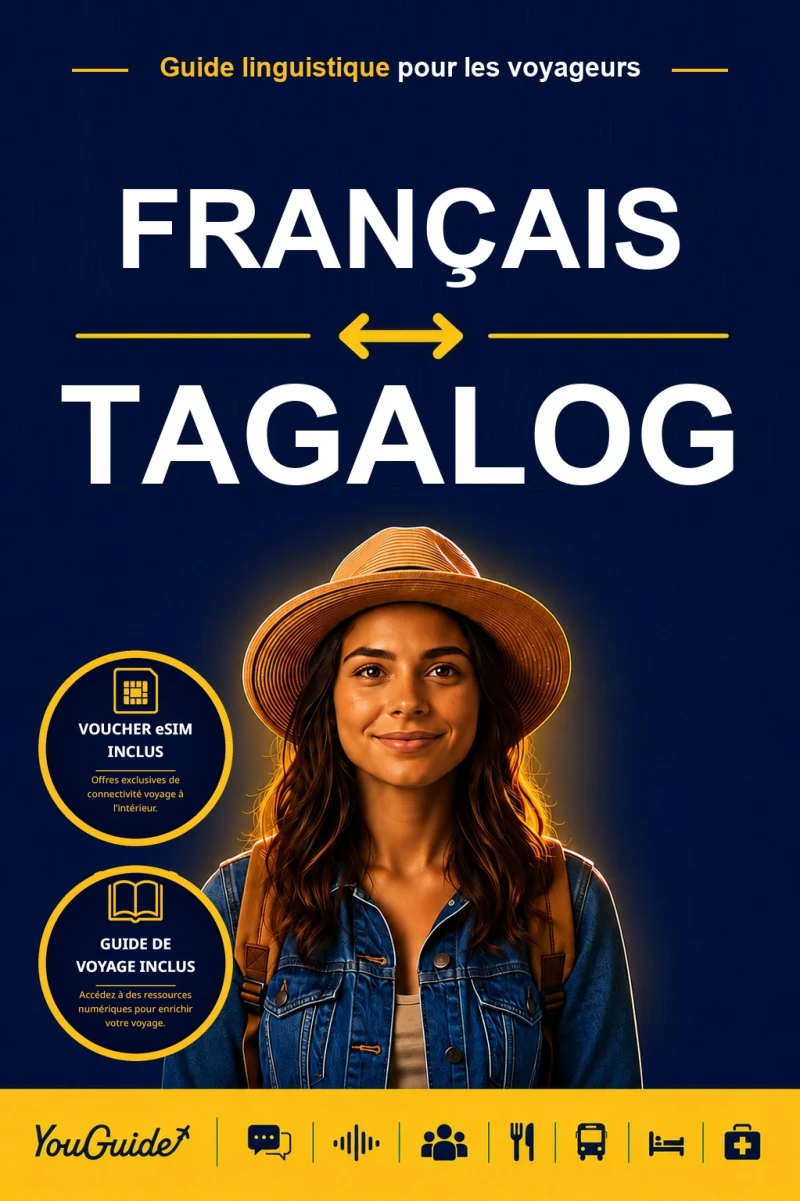 Portada: The Language Guide for Travelers - French to Tagalog