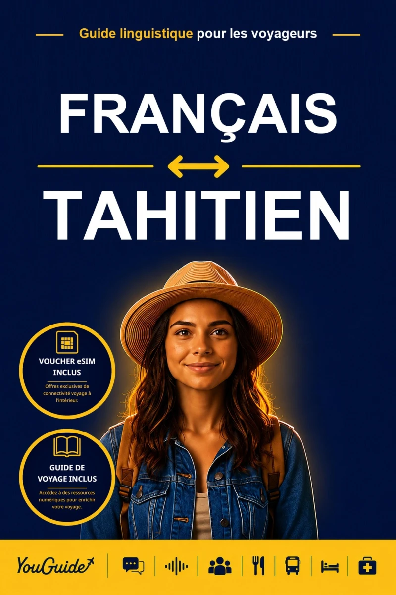 Portada: The Language Guide for Travelers - French to Tahitian