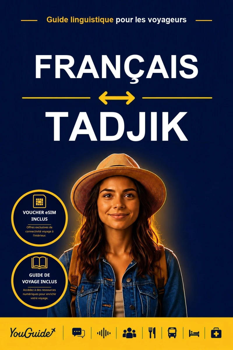 Portada: The Language Guide for Travelers - French to Tajik