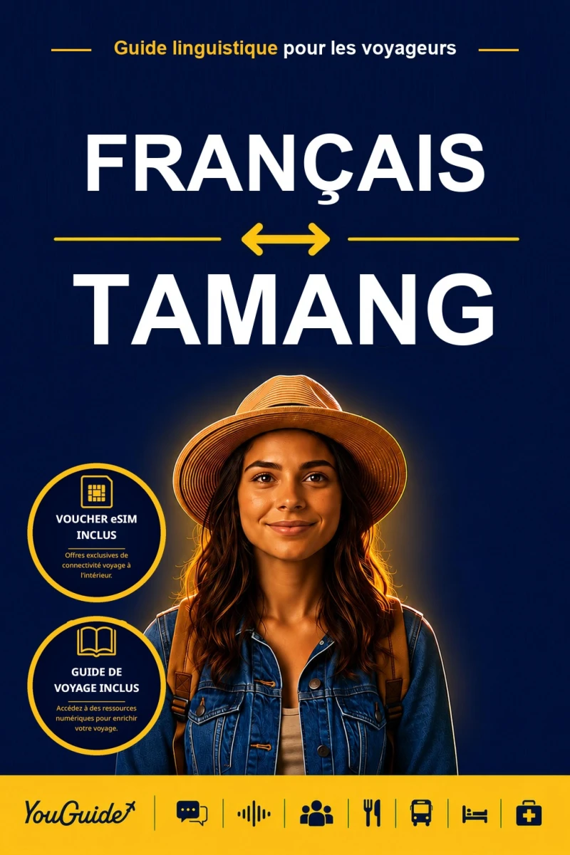 Portada: The Language Guide for Travelers - French to Tamang