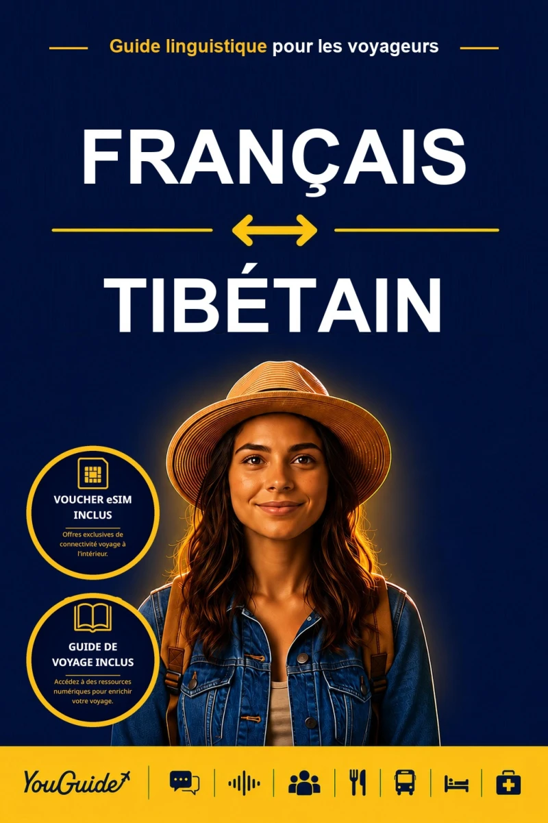 Portada: The Language Guide for Travelers - French to Tibetan