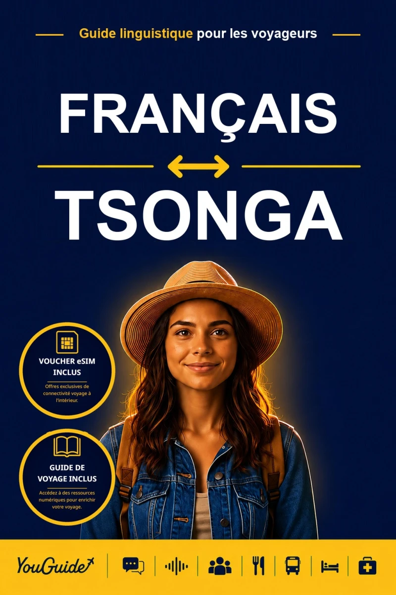 Portada: The Language Guide for Travelers - French to Tsonga