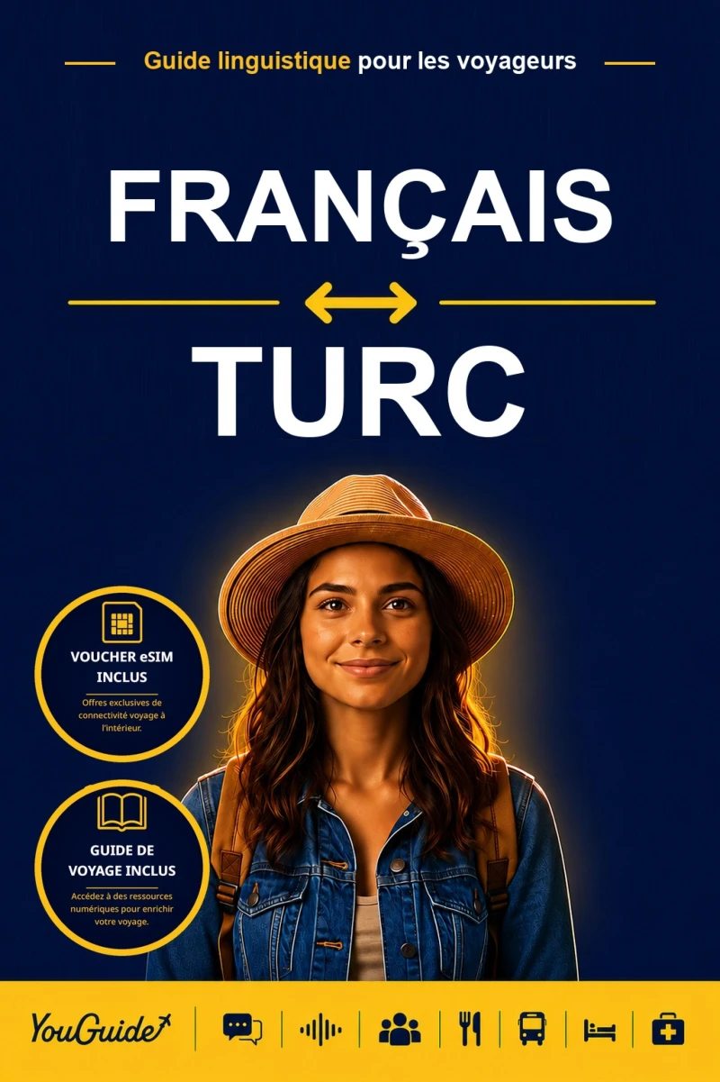 Portada: The Language Guide for Travelers - French to Turkish