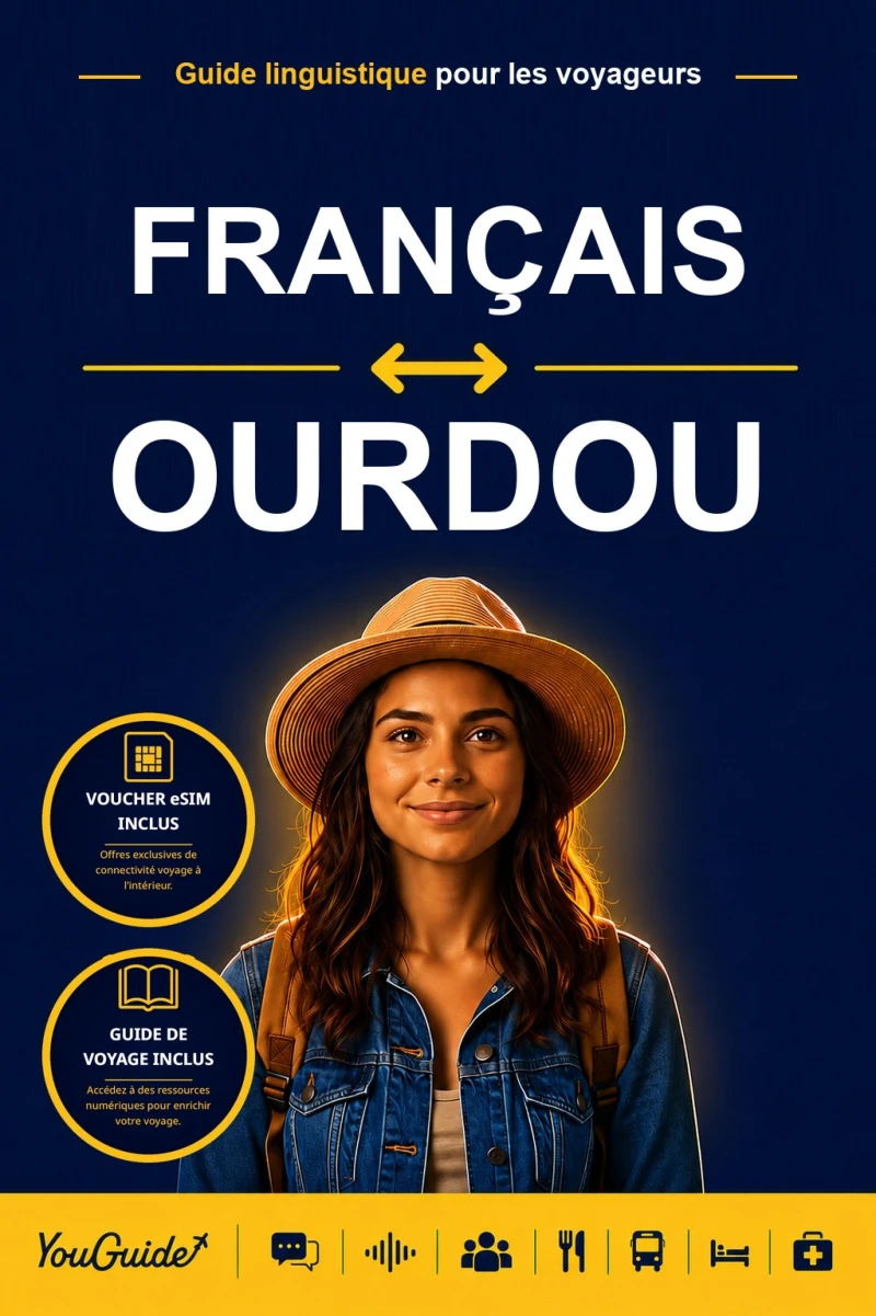 Portada: The Language Guide for Travelers - French to Urdu
