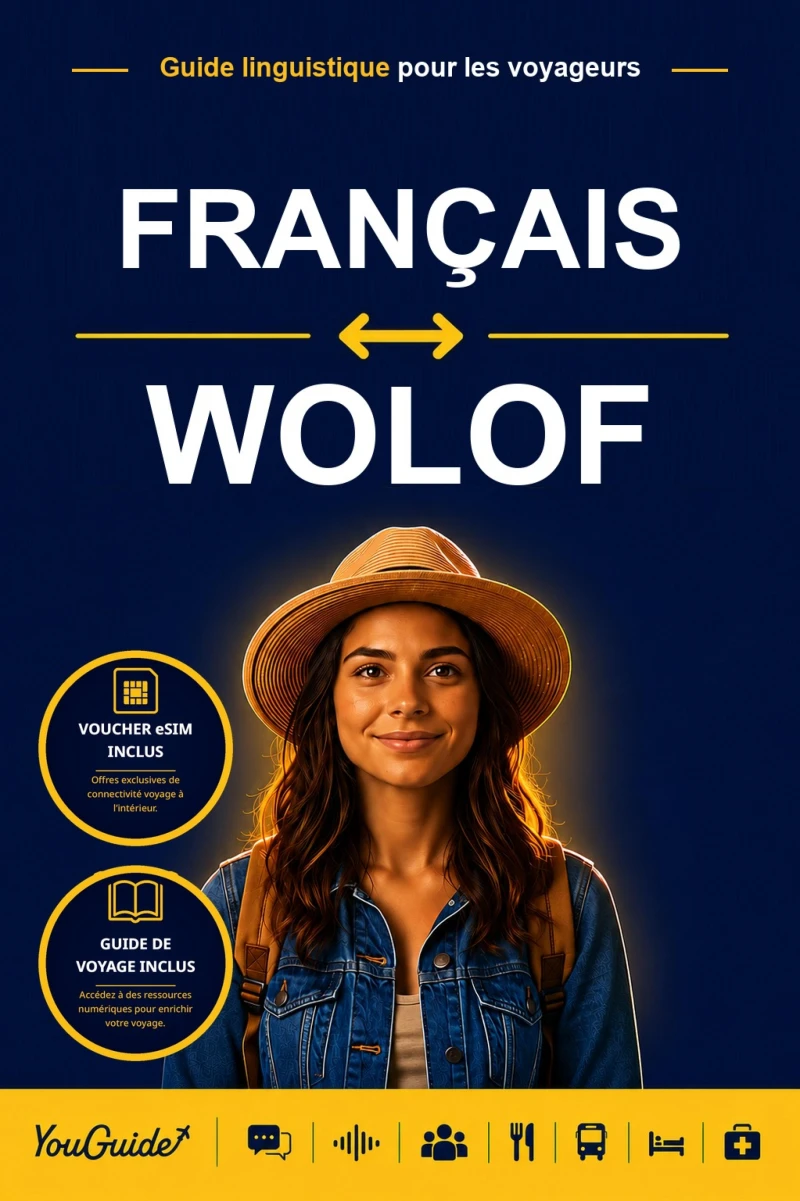Portada: The Language Guide for Travelers - French to Wolof