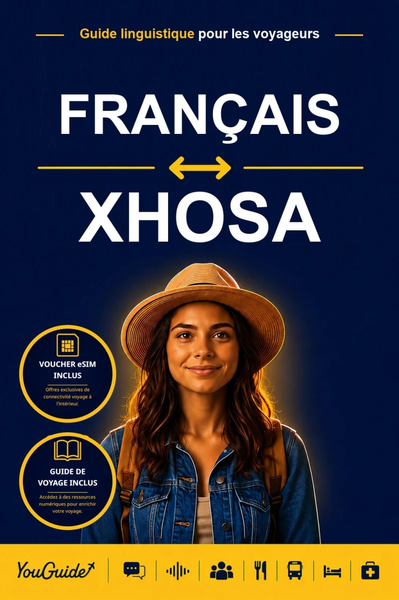 Portada: The Language Guide for Travelers - French to Xhosa