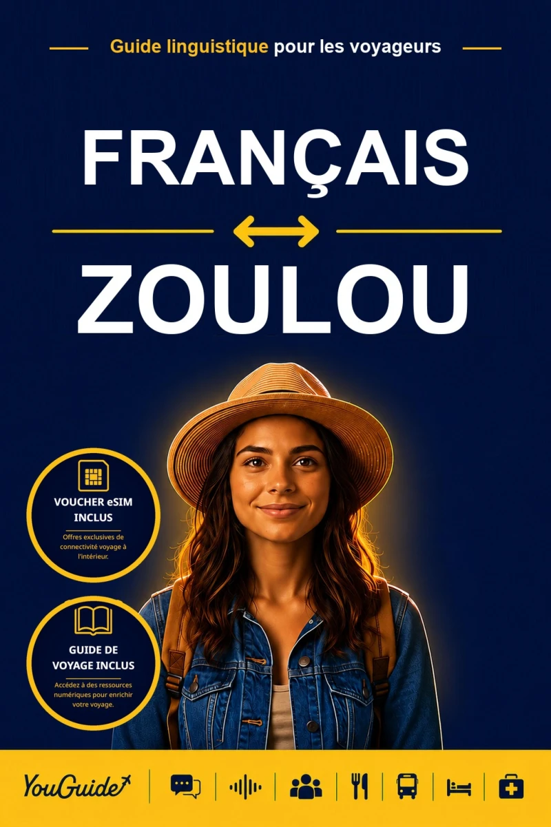 Portada: The Language Guide for Travelers - French to Zulu