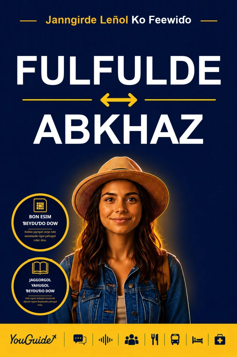 Portada: The Language Guide for Travelers - Fulani to Abkhaz