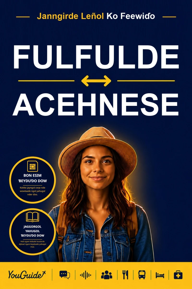 Portada: The Language Guide for Travelers - Fulani to Acehnese
