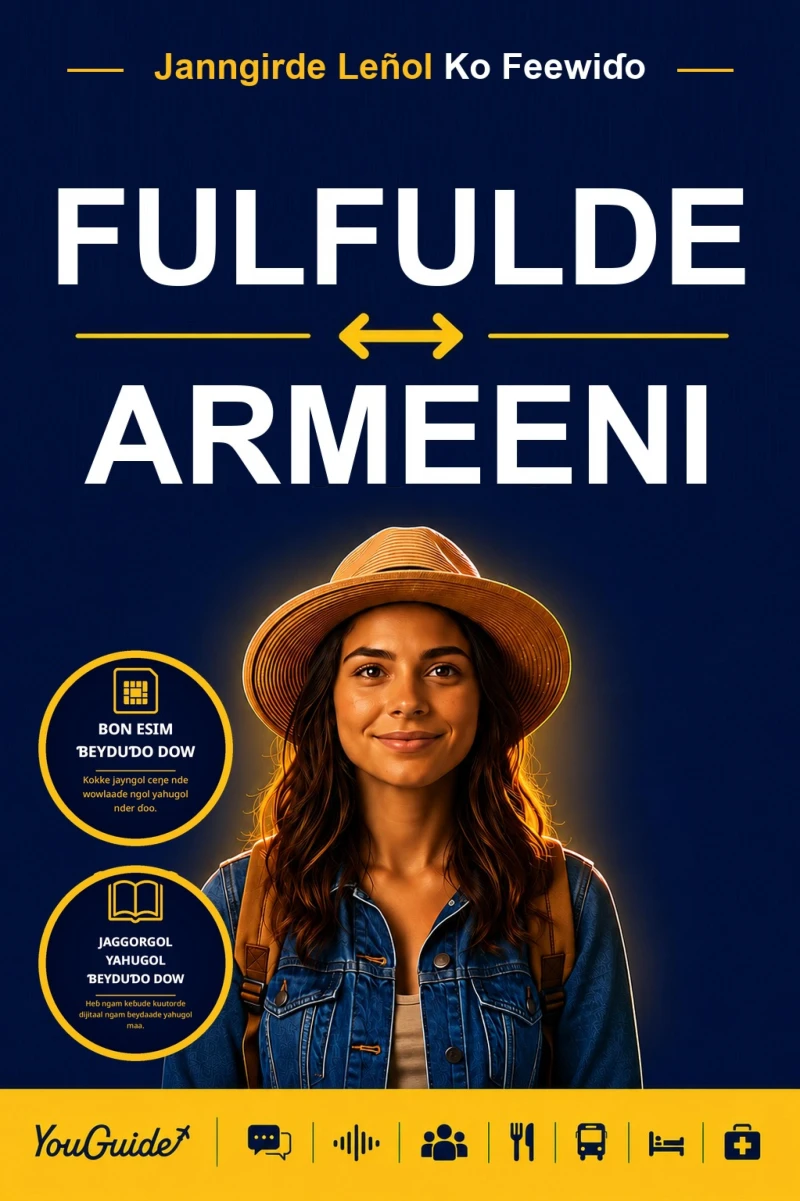 Portada: The Language Guide for Travelers - Fulani to Armenian
