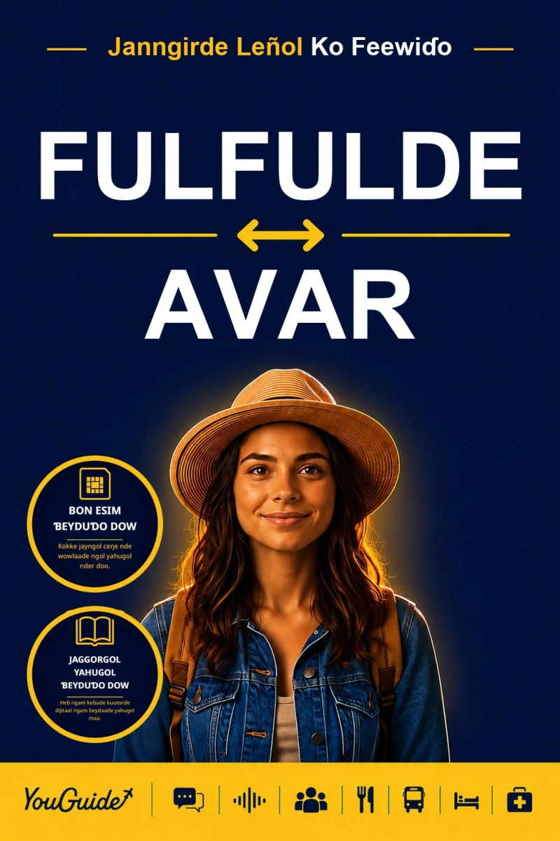 Portada: The Language Guide for Travelers - Fulani to Avar