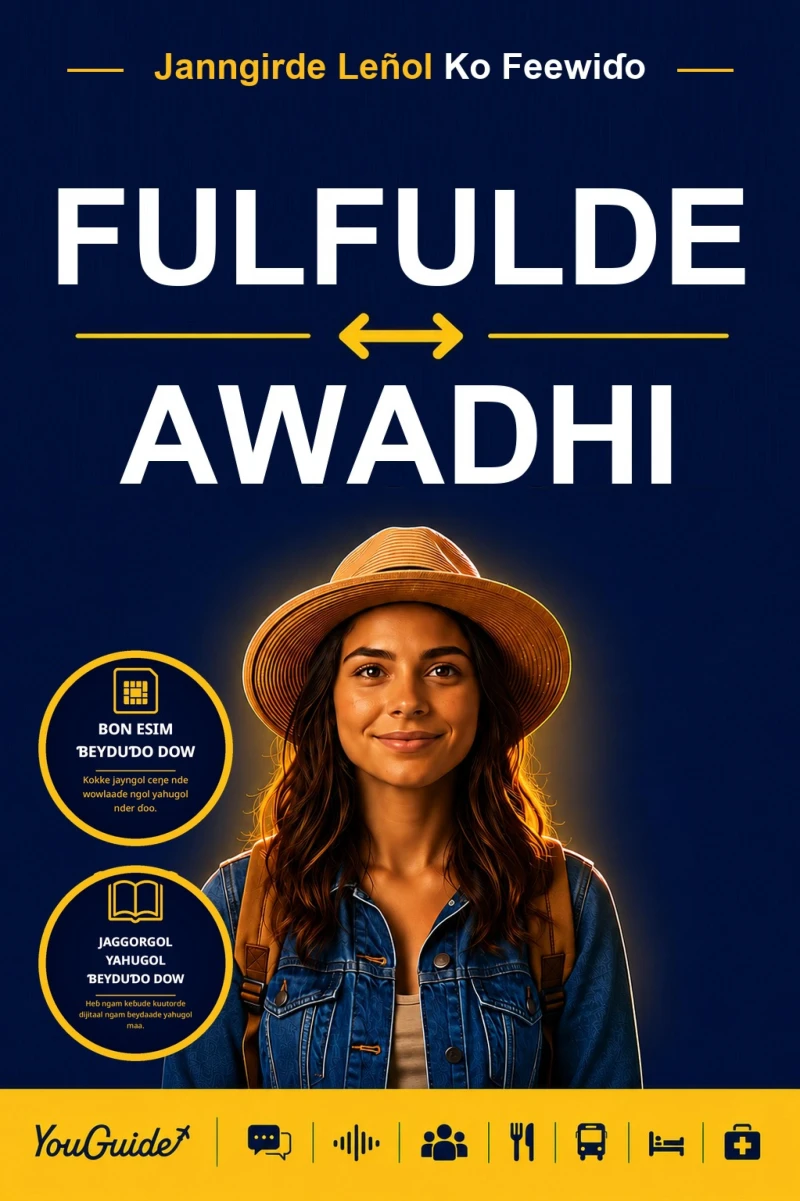 Portada: The Language Guide for Travelers - Fulani to Awadhi
