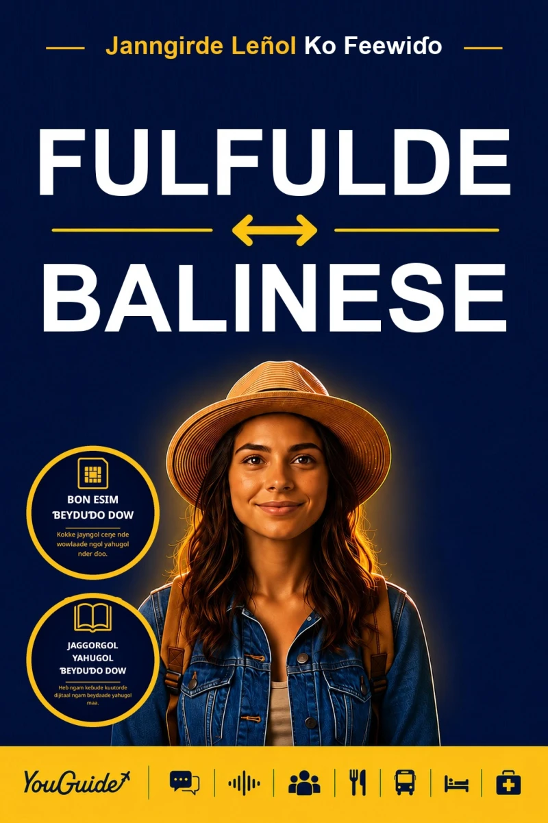 Portada: The Language Guide for Travelers - Fulani to Balinese