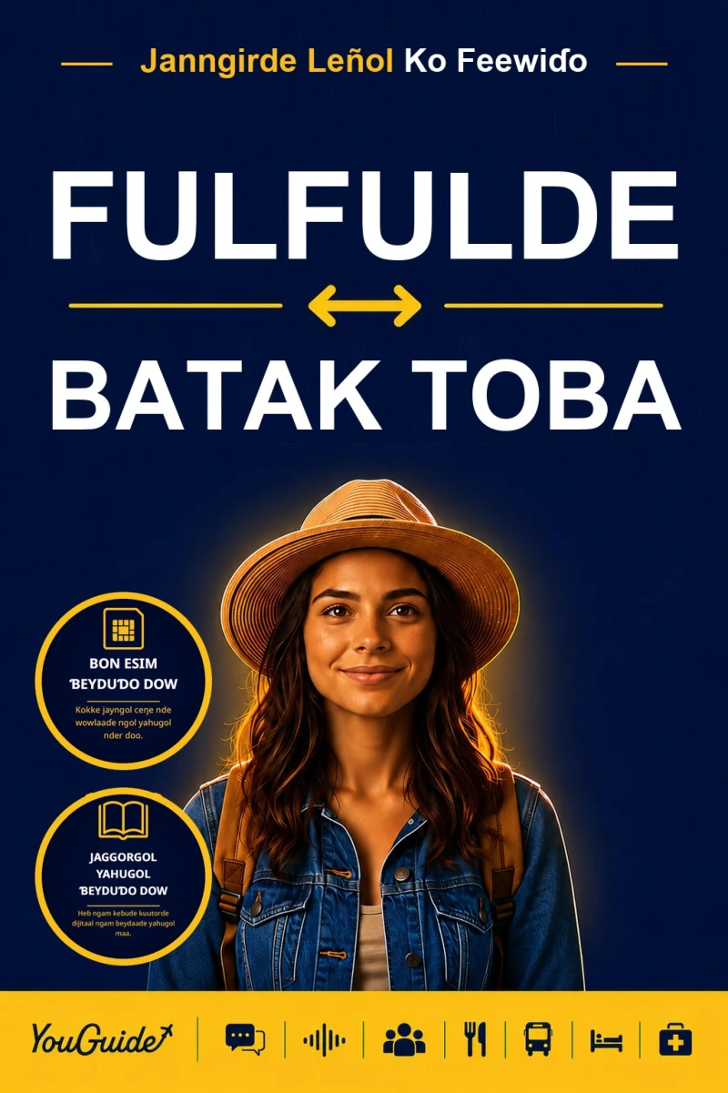 Portada: The Language Guide for Travelers - Fulani to Batak Toba